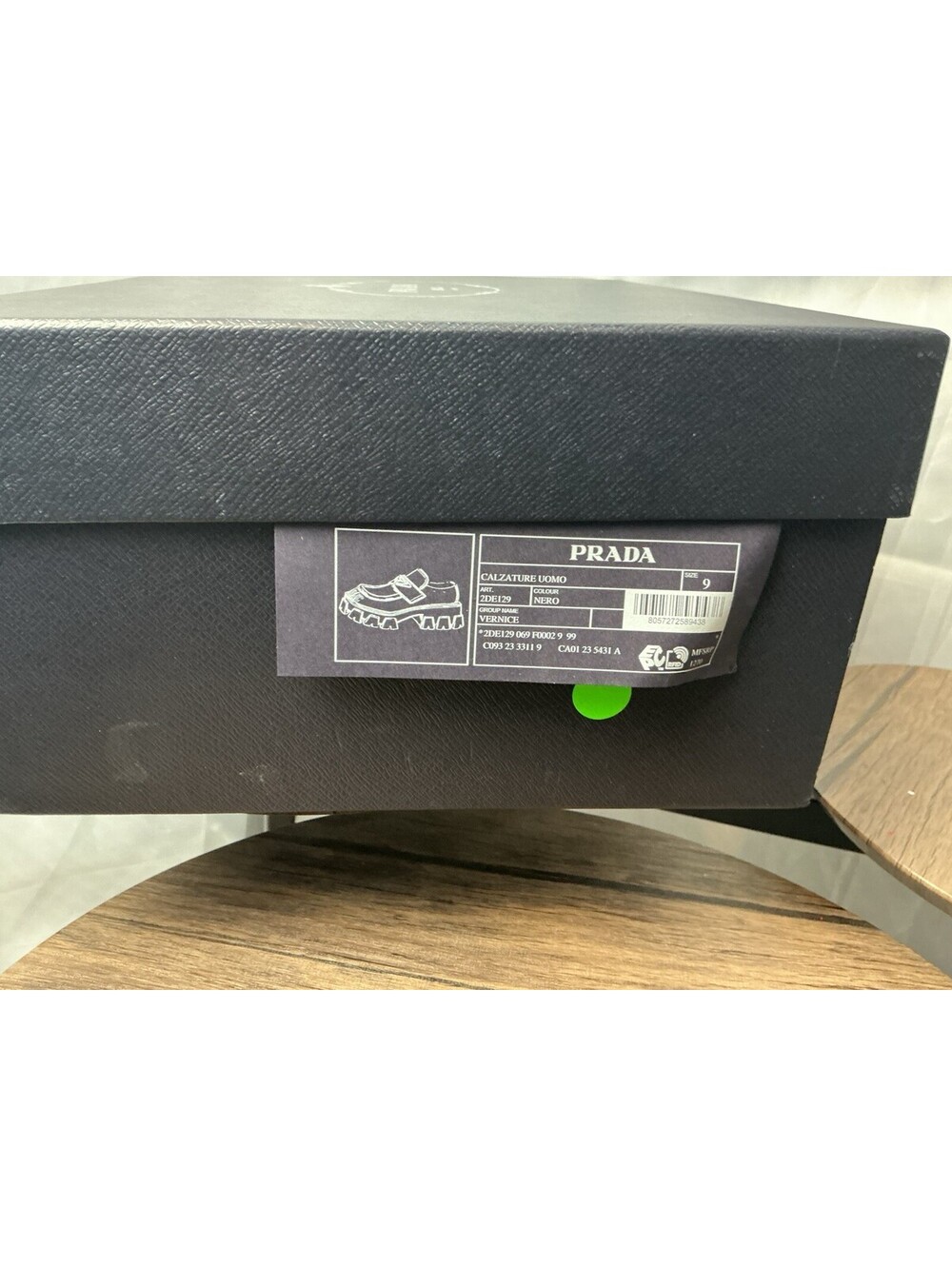Mens Prada  Chunky Sole Penny Loafers Size 9 Euro 10 Us - Picture 13 of 13